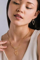 Lover's Temp Lover's Tempo Lovestruck heart necklace