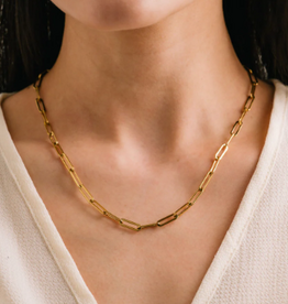 Lover's Tempo Bold Paperclip necklace