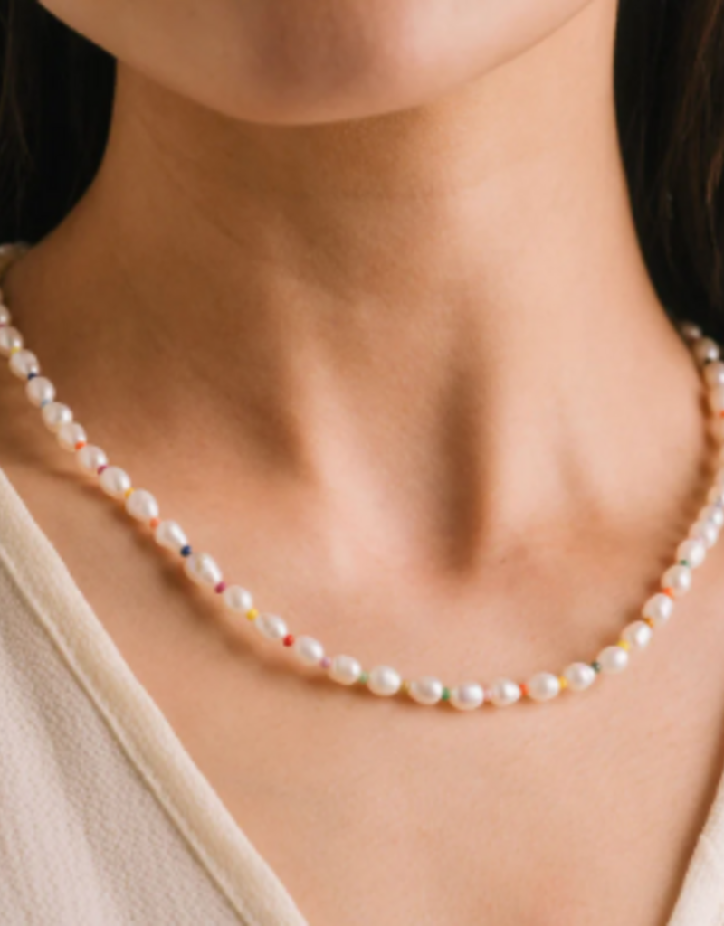 Lover's Tempo Lover's Tempo Rainbow Pearl necklace
