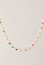 Lover's Tempo Lover's Tempo Rainbow Pearl necklace