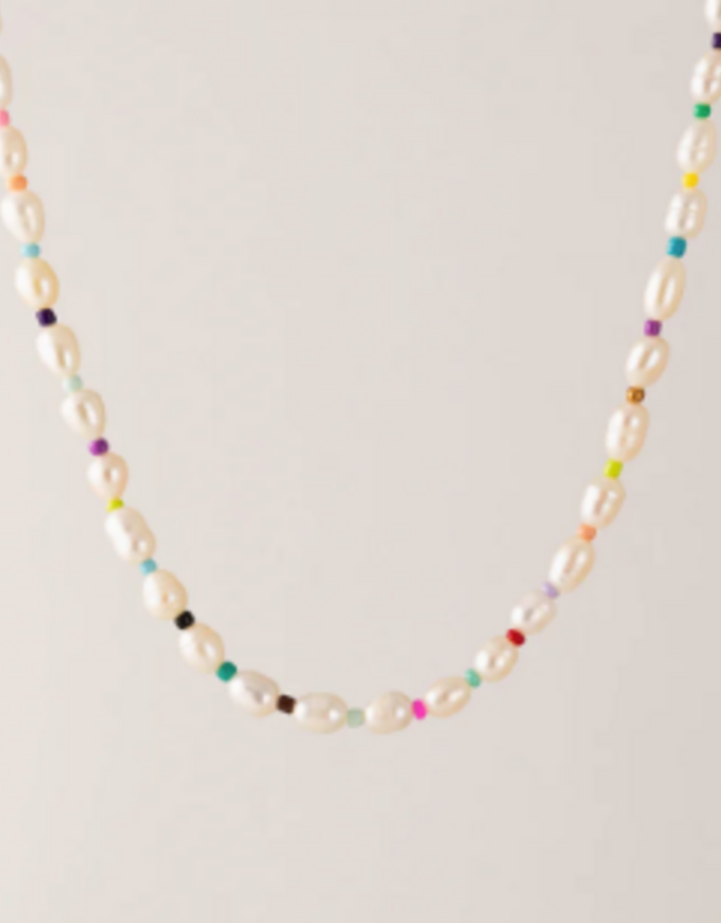 Lover's Tempo Lover's Tempo Rainbow Pearl necklace