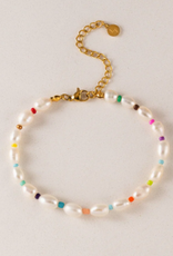 Lover's Tempo Lover's Tempo Rainbow pearl bracelet