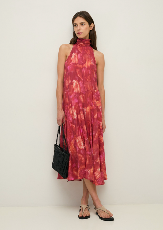 Yerse Long Halter dress