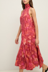 Yerse Yerse Long Halter dress