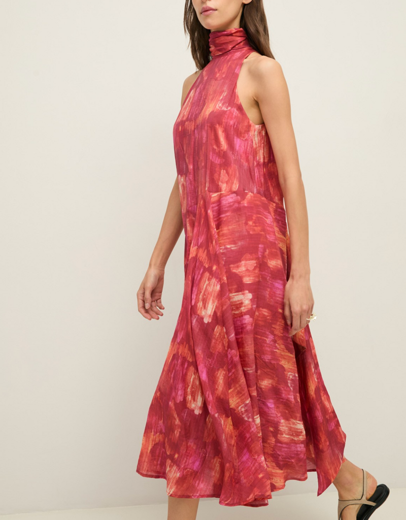 Yerse Yerse Long Halter dress