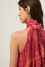 Yerse Yerse Long Halter dress