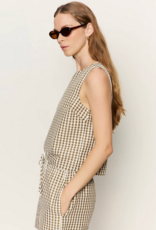 Sanctuary Sanctuary Better Days Gingham shell