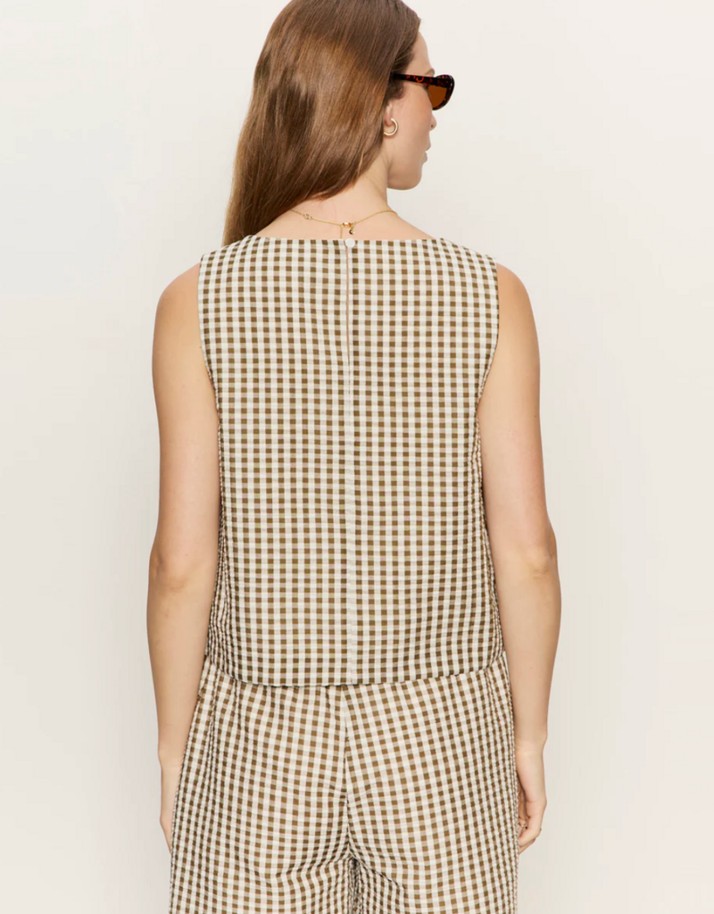 Sanctuary Sanctuary Better Days Gingham shell