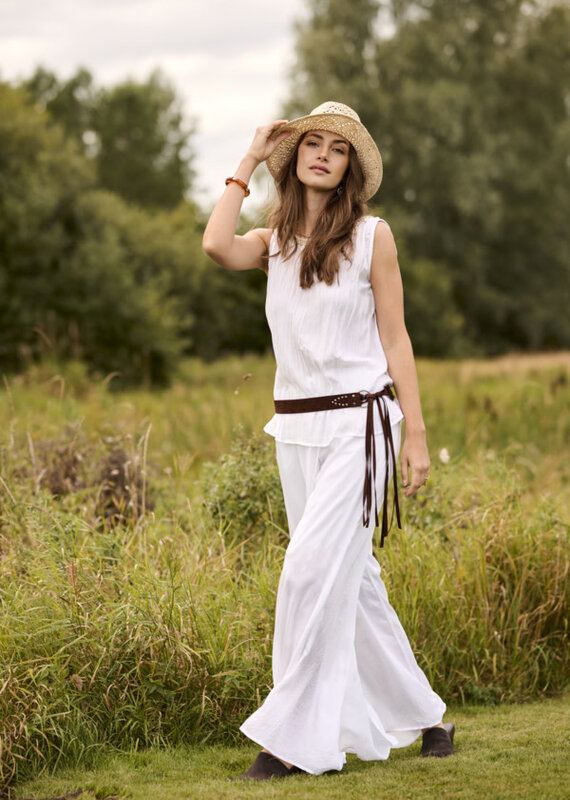 Cream Ronja pants