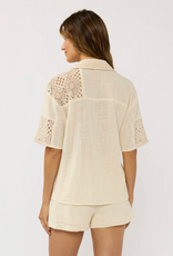 Lovestitch Lovestitch Carmen Patchwork blouse