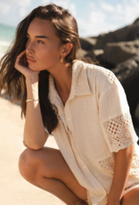 Lovestitch Lovestitch Carmen Patchwork blouse