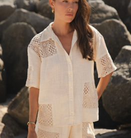 Lovestitch Carmen Patchwork blouse
