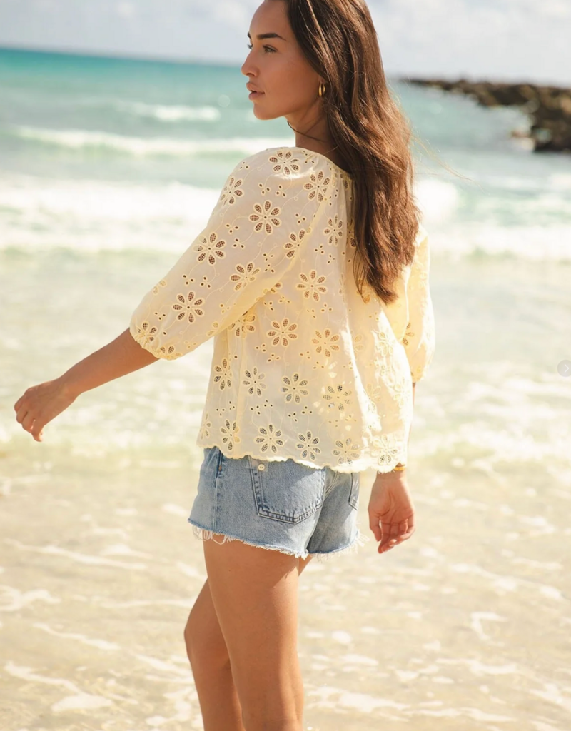 Lovestitch Lovestitch Nina Eyelet blouse
