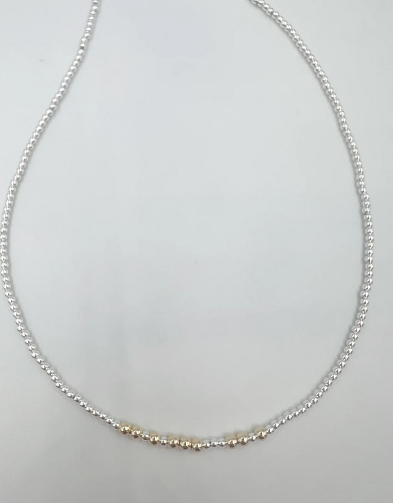 Saskia de Vries Saskia LOVED Morse code necklace