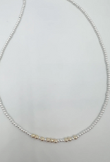 Saskia de Vries Saskia LOVED Morse code necklace