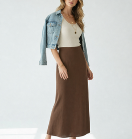 Pistache Slip skirt