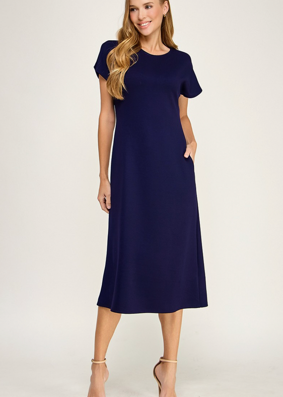 Scuba Long dress