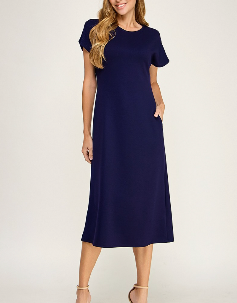 2Hearts Scuba Long dress