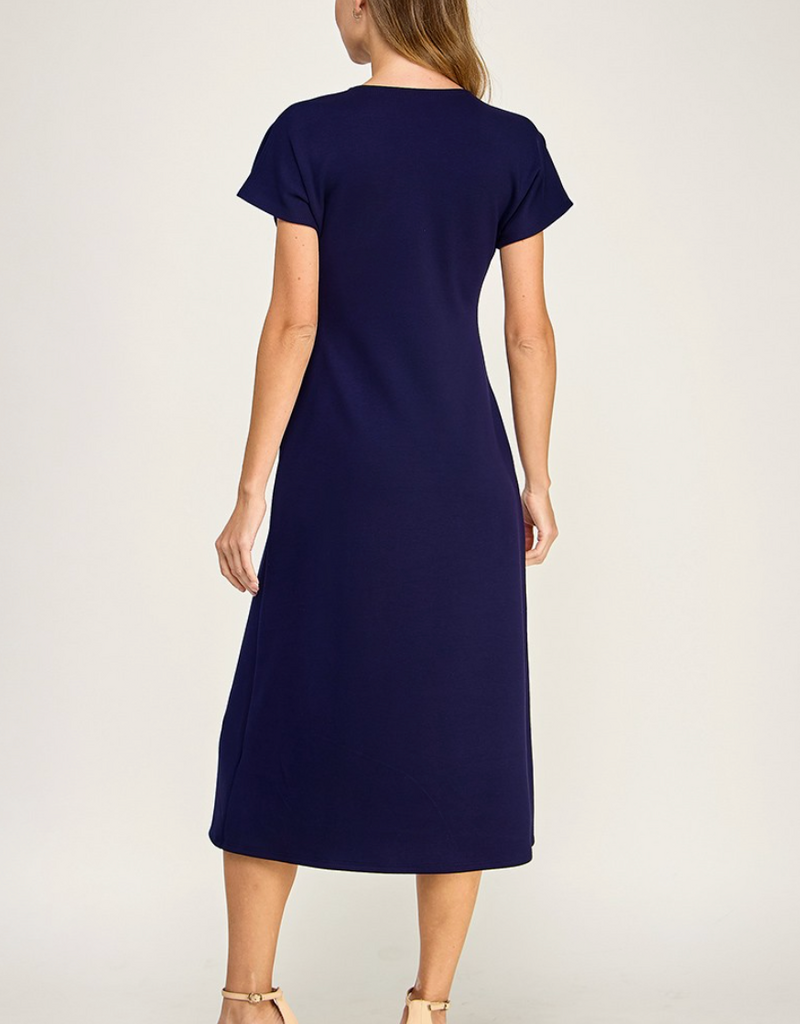 2Hearts Scuba Long dress