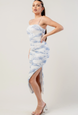 Privy Landscape Mesh dress