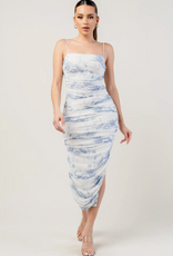 Privy Landscape Mesh dress