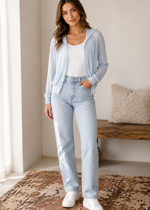 Lightweight Zip cardi