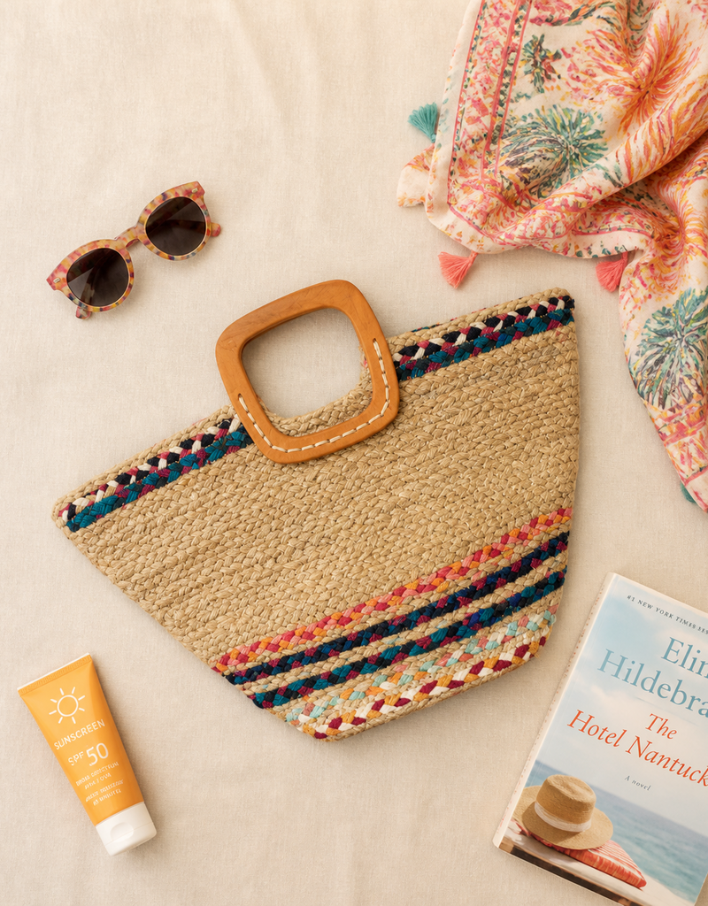 AOLE Wood handle rope bag