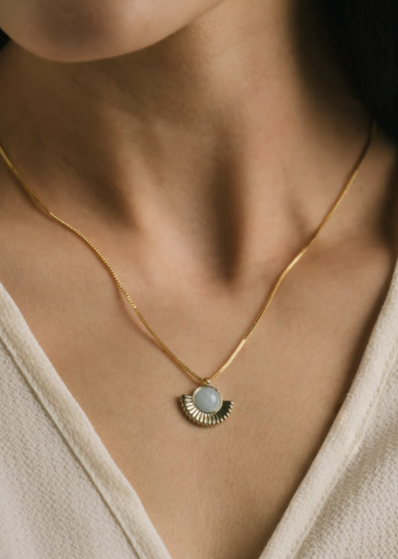 Lover's Tempo Moonpetal Pendant