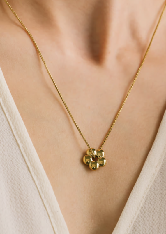 Lover's Tempo Daisy Charm necklace