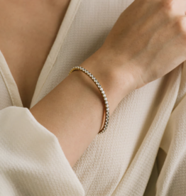 Lover's Tempo Stretch CZ Tennis bracelet