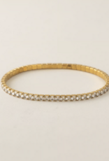 Lover's Tempo Lover's Tempo Stretch CZ Tennis bracelet