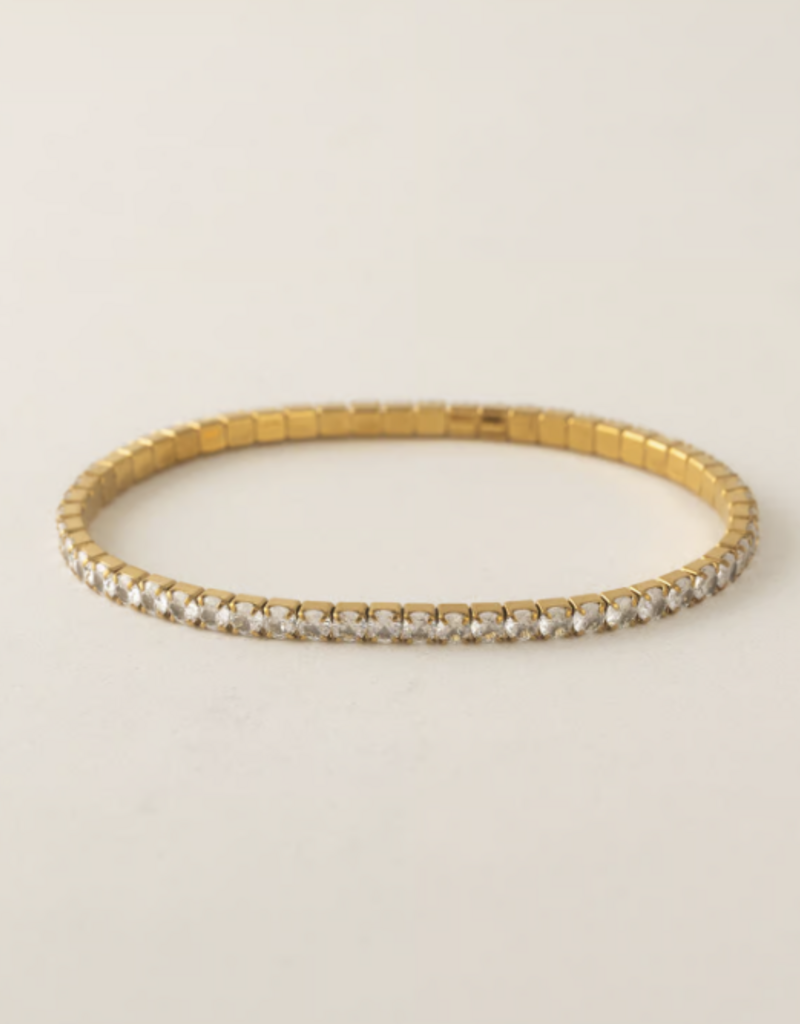 Lover's Tempo Lover's Tempo Stretch CZ Tennis bracelet