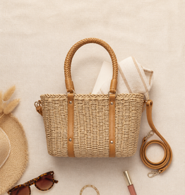 Square Straw bag