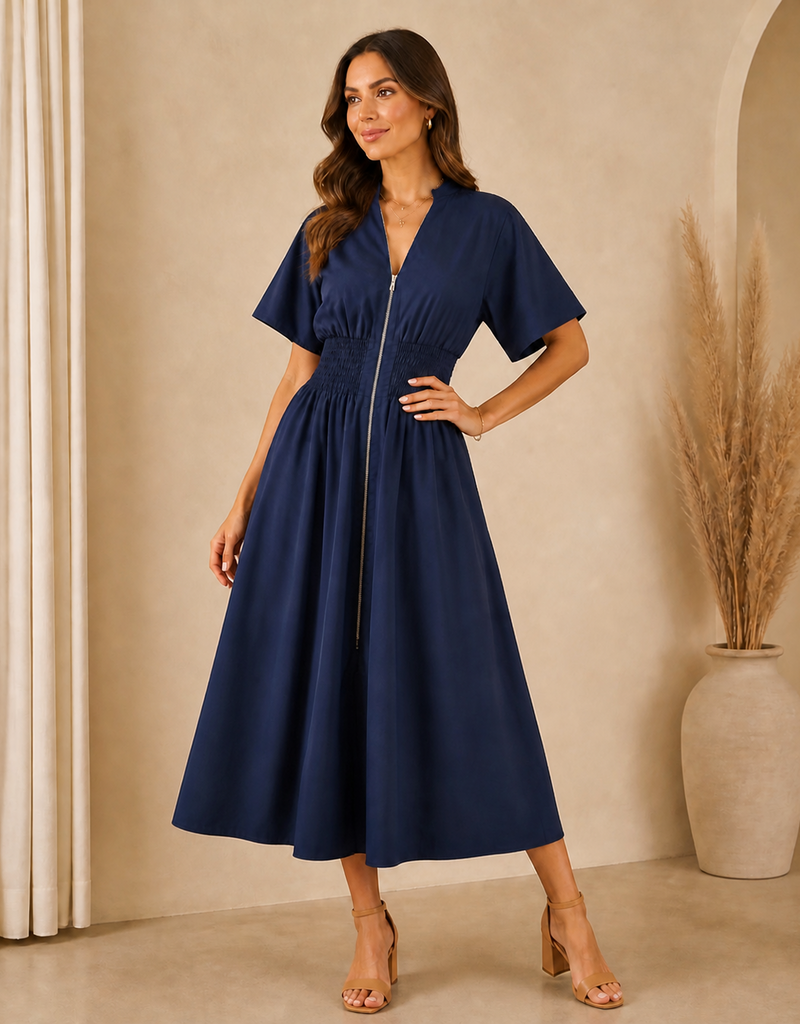 She+Sky Zip Dress