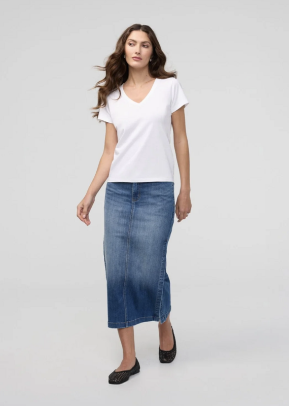 Duer Pima Slim Vneck