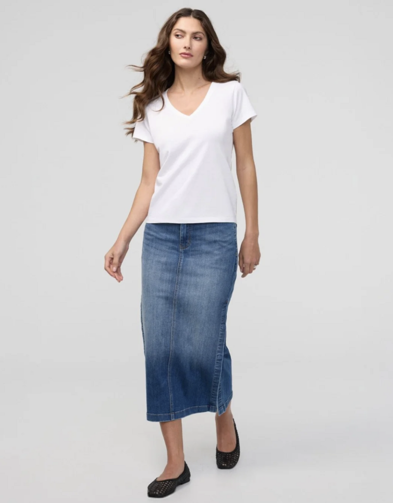 Duer Duer Pima Slim Vneck