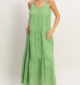 Hyfve Eyelet Tiered Dress