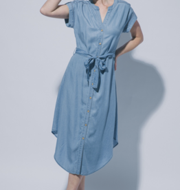 Love Tree Bttn Up Shirt Dress