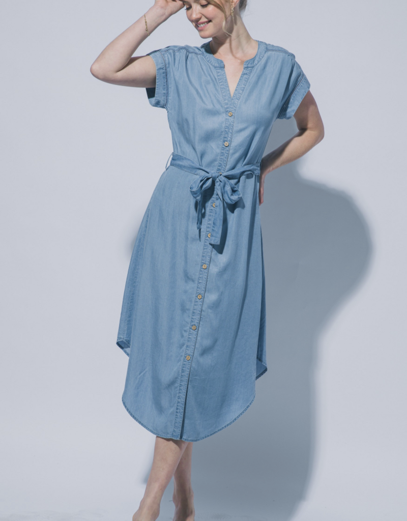 Love Tree Love Tree Bttn Up Shirt Dress