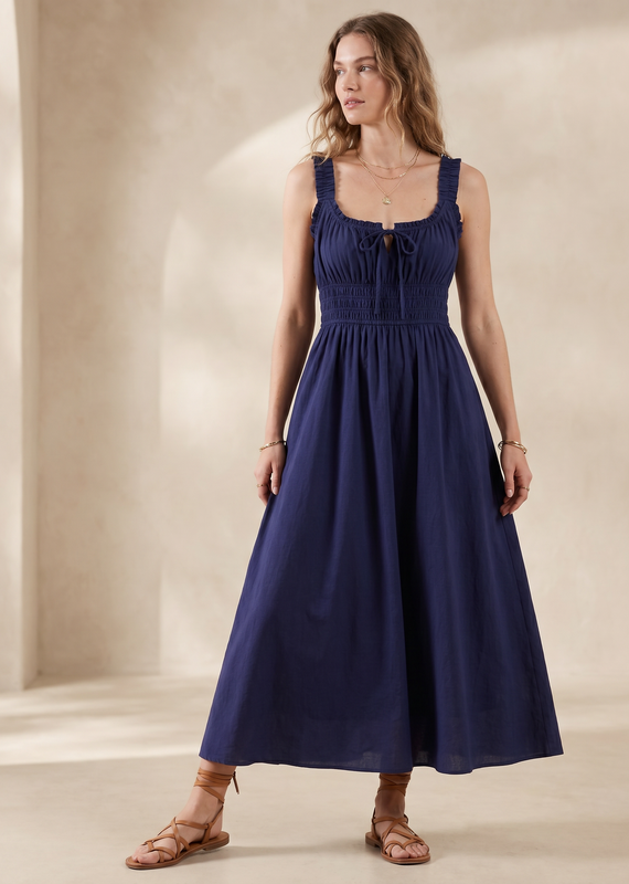Blu Pepper Smocked Dress