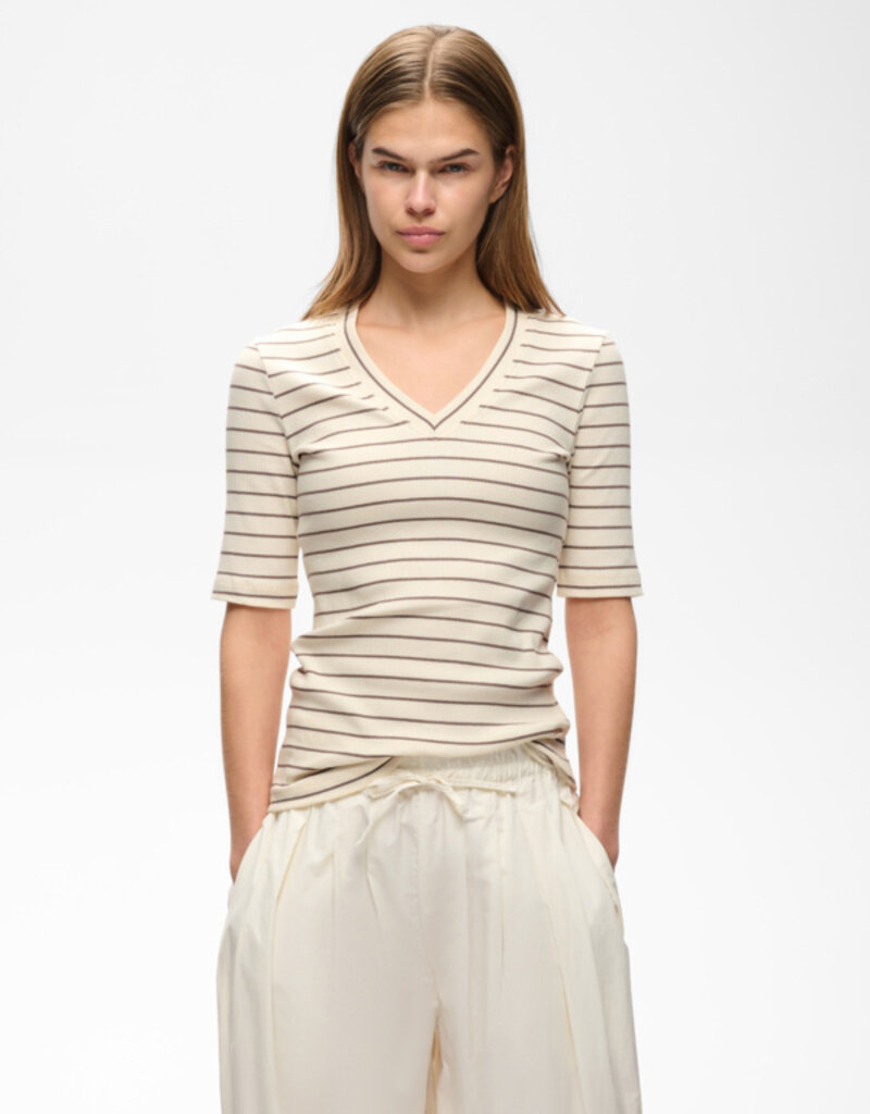 InWear InWear Dagna Striped V tee