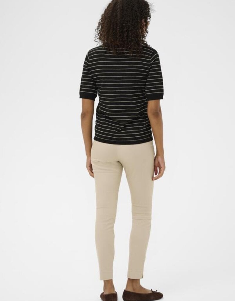Kaffe Kaffe Lizza ss striped knit