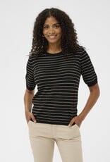 Kaffe Kaffe Lizza ss striped knit
