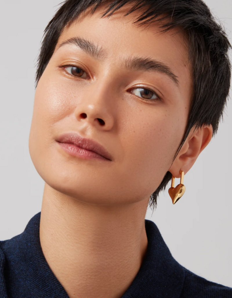 Jenny Bird Jenny Bird Padlock Heart earring