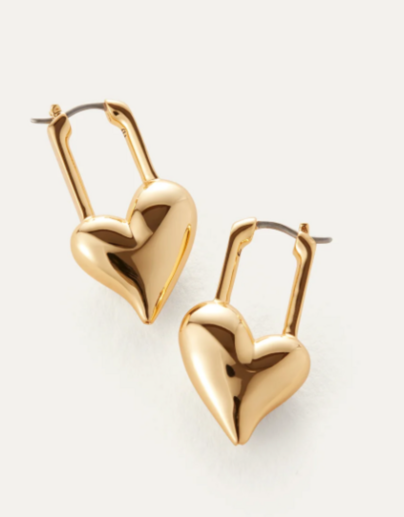 Jenny Bird Jenny Bird Padlock Heart earring