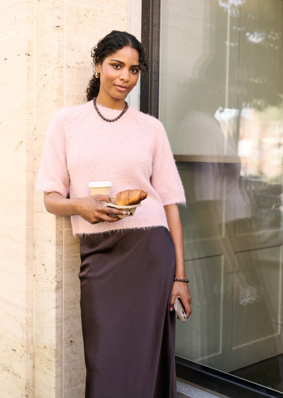 Kaffe Emilie cropped pu