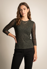Sanctuary Sanctuary Mesh 3/4 Slv