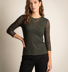 Sanctuary Mesh 3/4 Slv