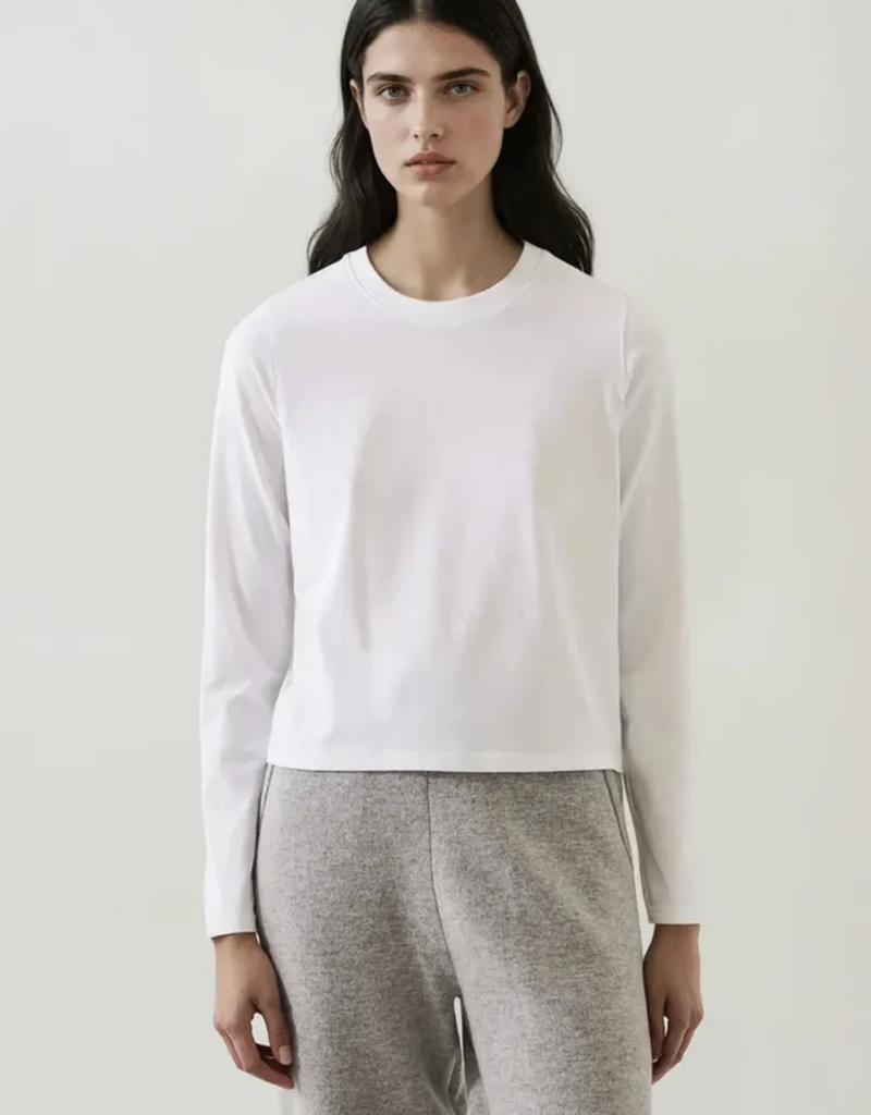 Patrick Assaraf Patrick LS Pima Baby tee