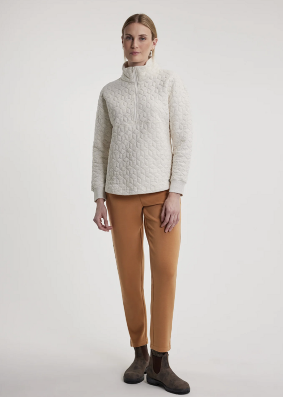 Fig Freya 1/2 zip quilted